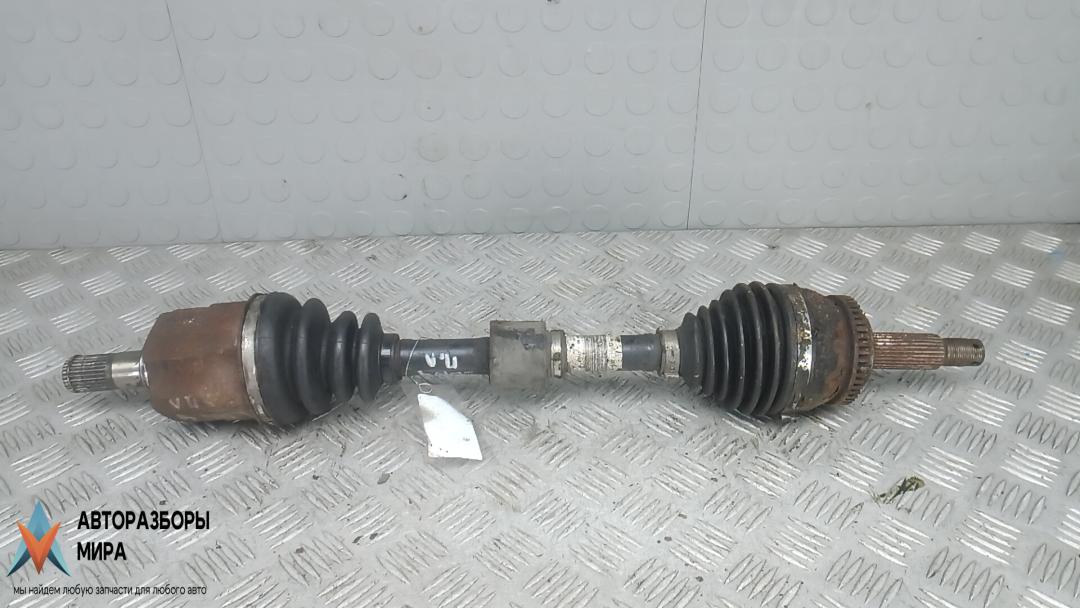 полуось передняя левая (приводной вал, ШРУС) Kia Ceed 1 поколение 2008, 1.6 л., дизель, МКПП, хетчбэк 5 дв. - фото №1