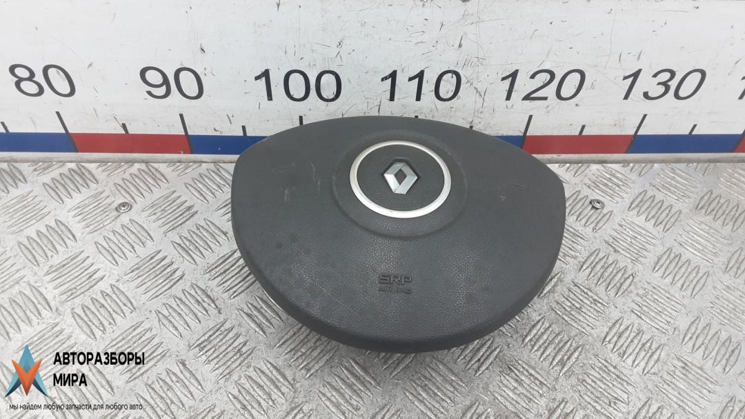 подушка безопасности водителя Renault Clio 3 поколение 2006, 1.5 л., дизель, МКПП, хетчбэк 5 дв. - фото №1