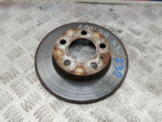 диск тормозной задний Volkswagen Bora 1 поколение 2002, 1.4 л., бензин, МКПП, седан