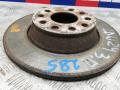 диск тормозной задний Volkswagen Passat B6 2007, 1.6 л., бензин, МКПП, седан, 1K0615601AD, 5Q0615601G - фото №2