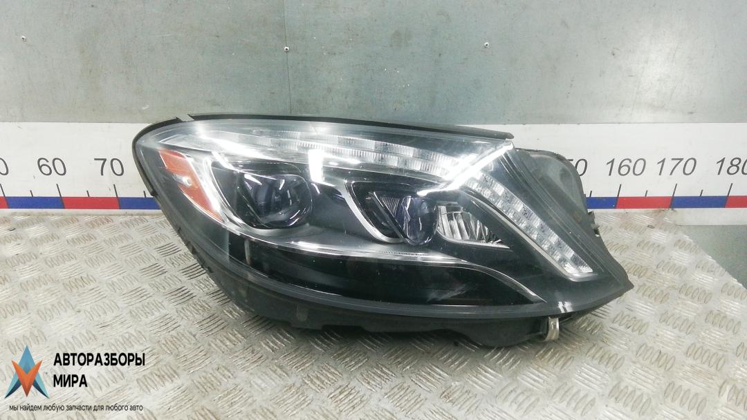фара правая Mercedes-Benz S-Класс W222/C217/A217 2014, 3.0 л., S350 BlueTec, дизель, АКПП, седан - фото №1