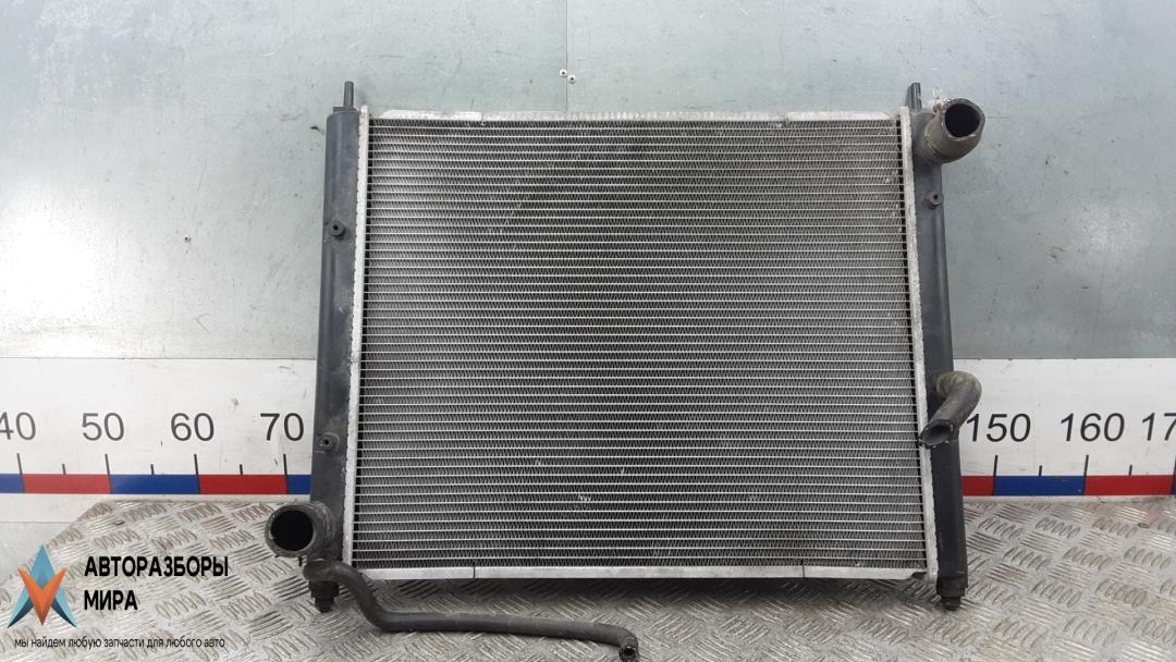 радиатор охлаждения Nissan Tiida C12 2011, 1.5 л., дизель, МКПП, хетчбэк 5 дв. - фото №1