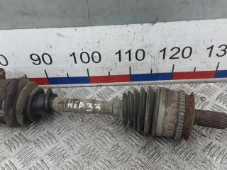 полуось передняя правая (приводной вал, ШРУС) Mitsubishi L200 4 поколение 2007, 2.5 л., дизель, МКПП, внедорожник 5 дв., MR580692