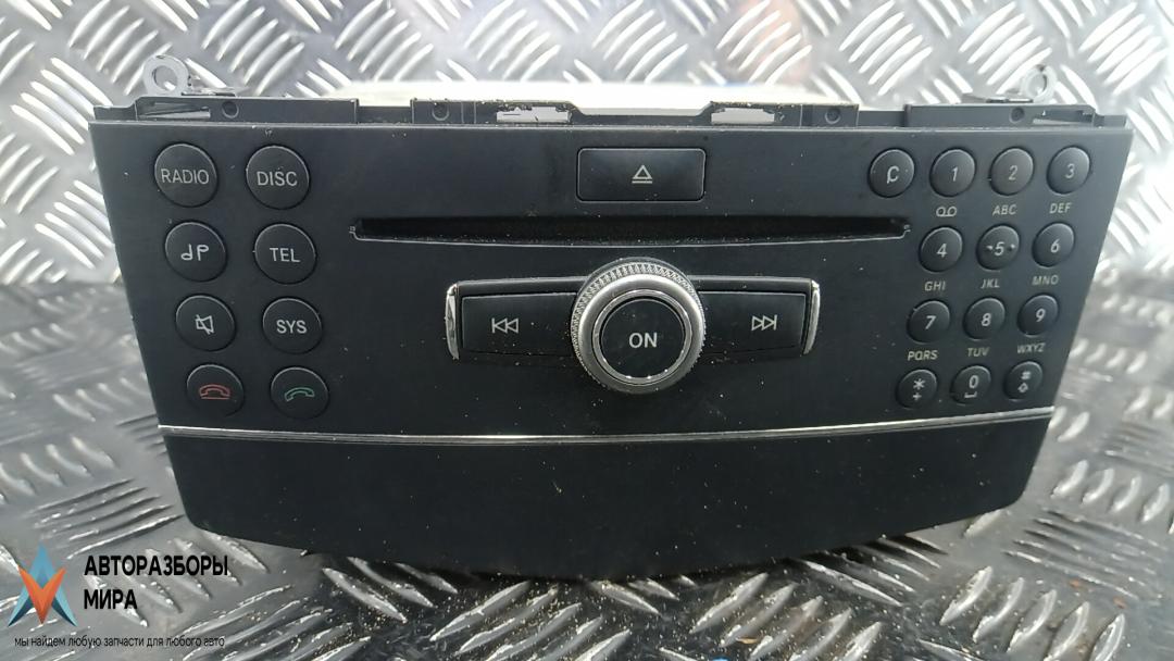 магнитола Mercedes-Benz C-Класс W204/S204 2008, 1.8 л., бензин, МКПП, седан, A2048700089, A0004429160 - фото №1