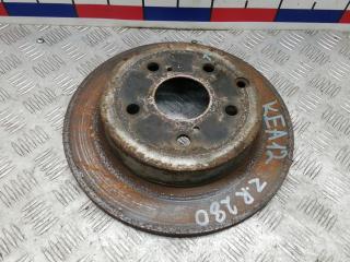 диск тормозной задний Toyota RAV4 3 поколение (XA30) 2006, 2.0 л., бензин, МКПП, внедорожник 5 дв., 4243142060