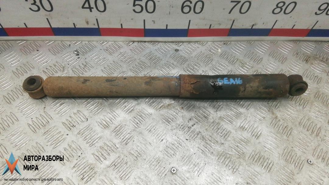 амортизатор задний Mitsubishi L200 4 поколение 2008, 2.5 л., дизель, МКПП, пикап, MR992632 - фото №1