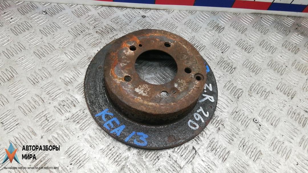 диск тормозной задний Kia Magentis 2 поколение 2007, 2.0 л., D CRDi, дизель, МКПП, седан, 5841139600 - фото №1