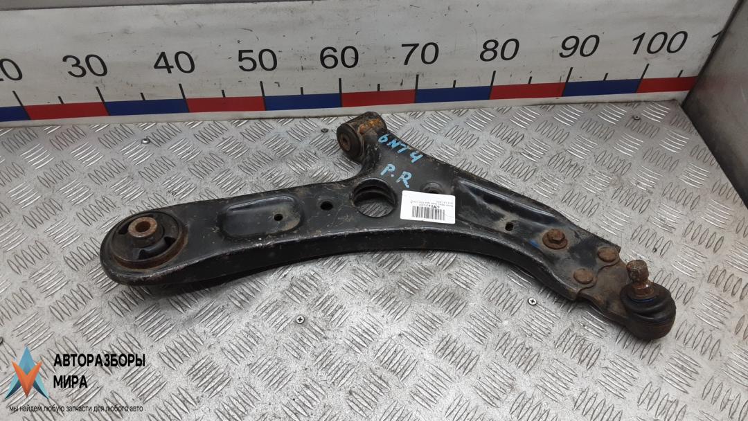 рычаг передний правый Kia Ceed 2 поколение 2012, 1.6 л., дизель, МКПП, универсал - фото №1