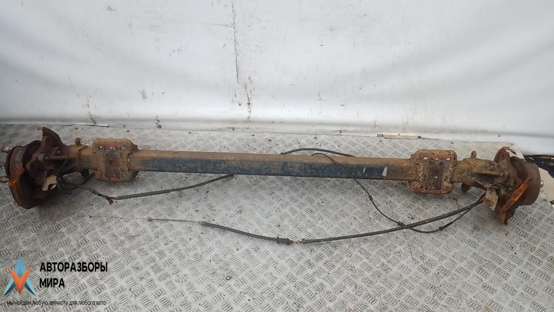 балка задняя Citroen Jumper 2 поколение 2007, 2.2 л., дизель, МКПП, микроавтобус - фото №1