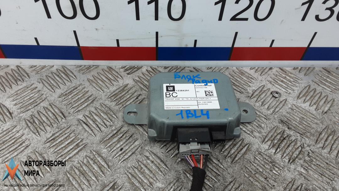 блок радио Opel Corsa D 2007, 1.7 л., дизель, МКПП, хетчбэк 5 дв., 13384291 - фото №1