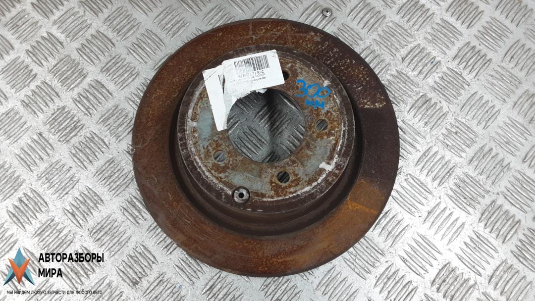 диск тормозной задний Dodge Caliber 1 поколение 2008, 2.0 л., дизель, МКПП, внедорожник 5 дв. - фото №1