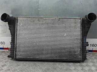 радиатор интеркулера Skoda Superb 2 поколение 2010, 1.9 л., D TDI PD, дизель, МКПП, хетчбэк 5 дв.