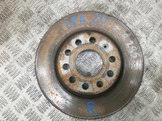диск тормозной задний Volkswagen Passat B6 2009, 2.0 л., TDi, дизель, МКПП, седан, 1K0615601AD, 5Q0615601G