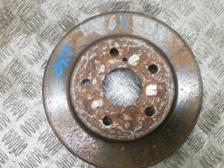 диск тормозной задний Toyota Corolla 10 поколение (E140/E150) 2008, 1.4 л., D-4D, дизель, МКПП, седан