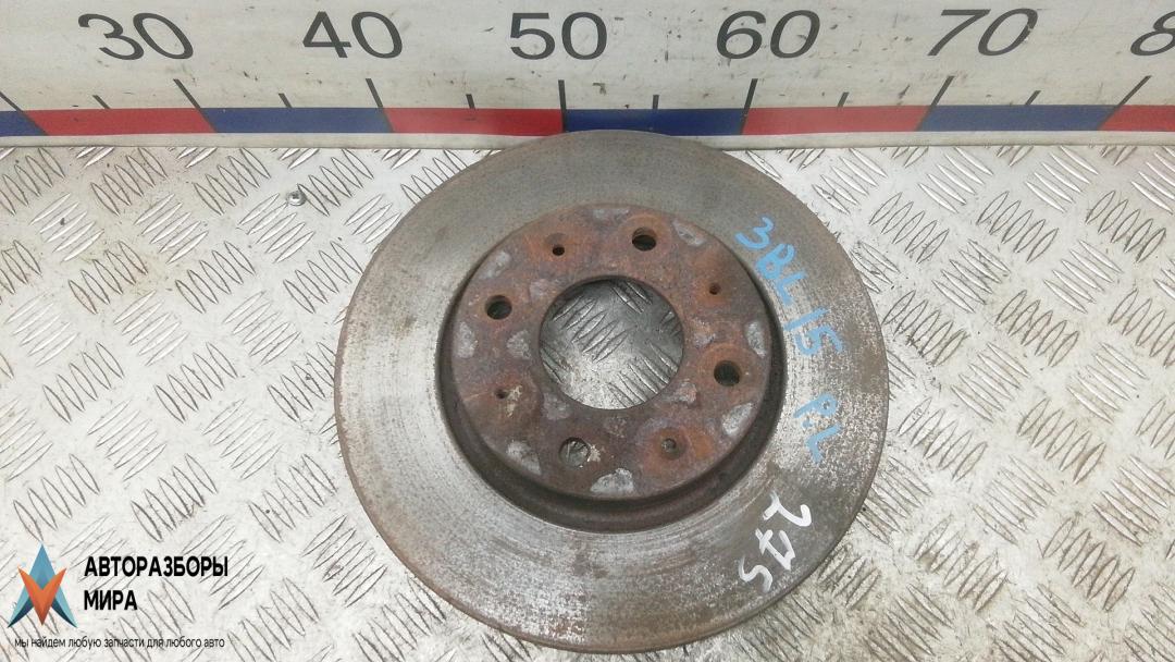 диск тормозной передний Kia Cerato 1 поколение 2005, 2.0 л., дизель, МКПП, хетчбэк 5 дв. - фото №1