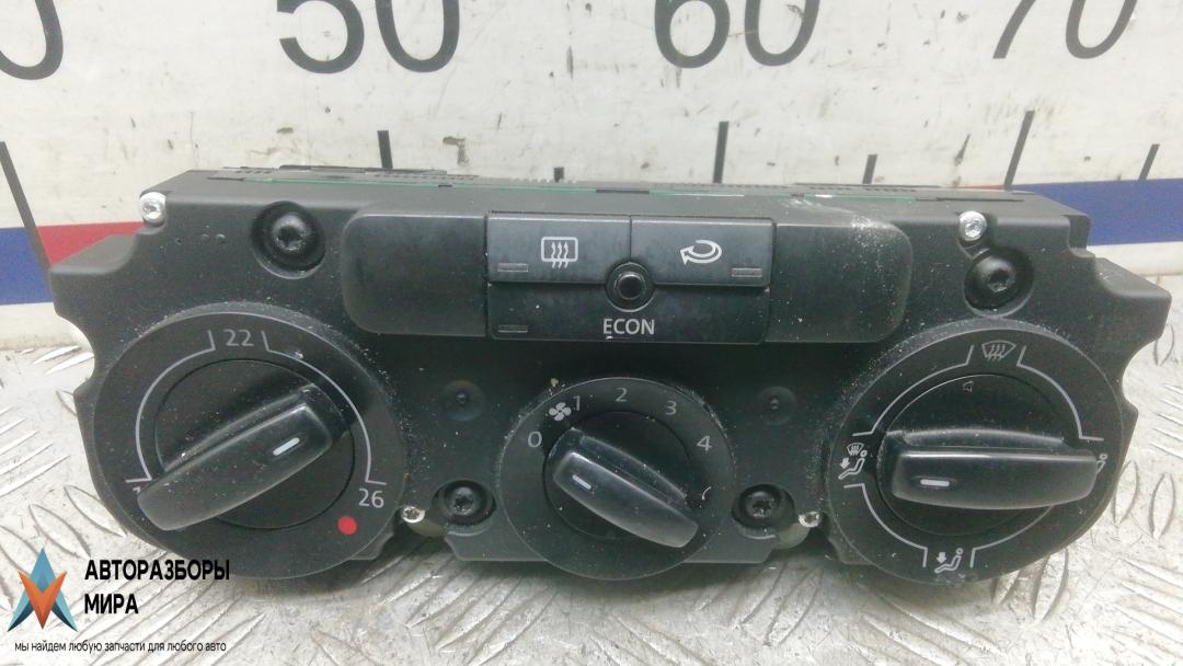 блок управления печки / климат-контроля Volkswagen Golf 5 поколение 2005, 1.9 л., дизель, МКПП, хетчбэк 5 дв. - фото №1