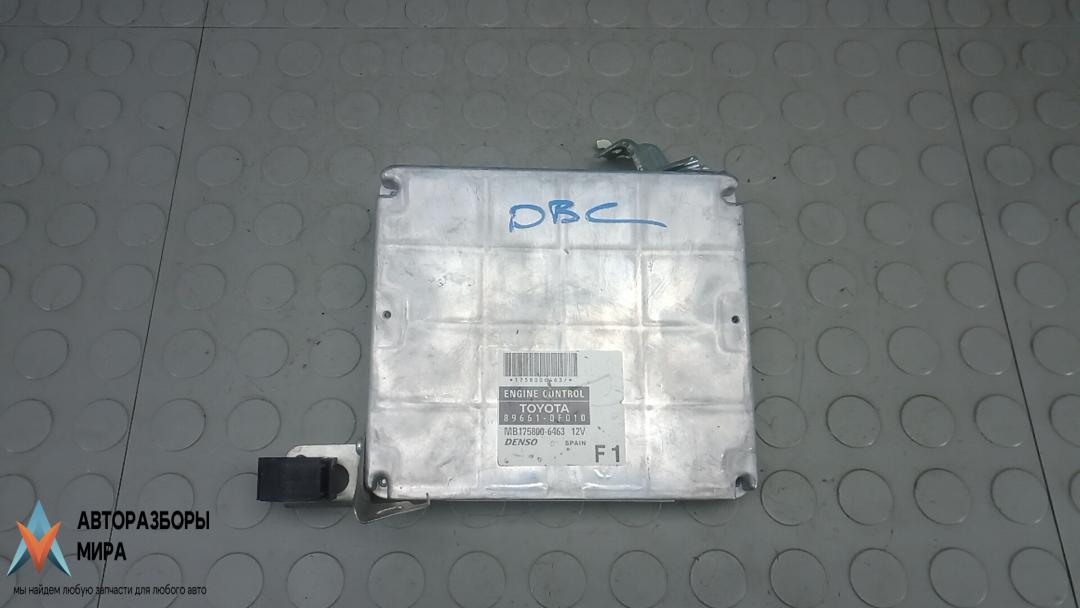 ЭБУ Toyota COROLLA VERSO 2005, 2.0 л., дизель, МКПП, минивэн, 896610F010 - фото №1