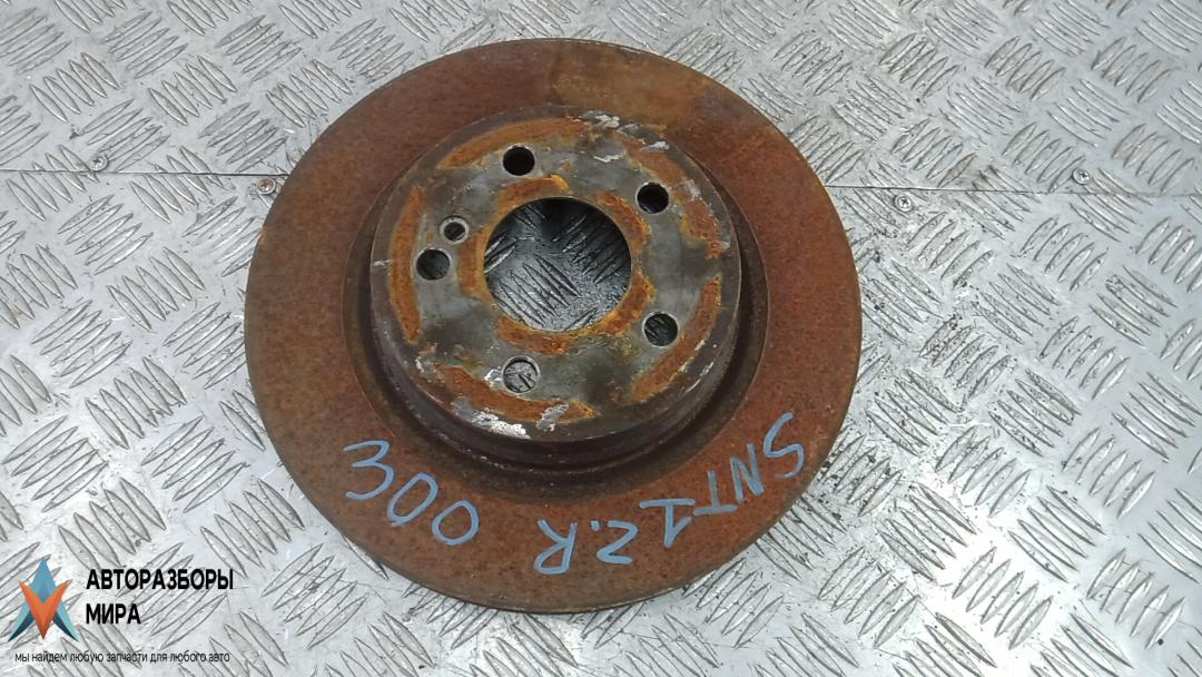 диск тормозной задний Mercedes-Benz C-Класс W204/S204 2010, 2.2 л., D C220 CDI, дизель, МКПП, седан - фото №1