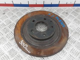 диск тормозной задний Mazda CX-5 1 поколение 2014, 2.2 л., дизель, МКПП, внедорожник 5 дв.