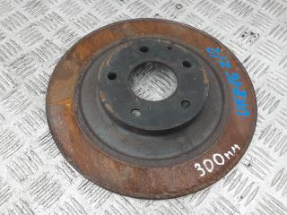 диск тормозной задний Mazda CX-5 1 поколение 2014, 2.2 л., дизель, МКПП, внедорожник 5 дв.