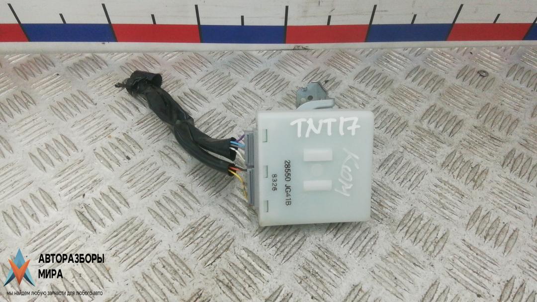 блок комфорта Nissan X-Trail T31 2009, 2.0 л., дизель, МКПП, внедорожник 5 дв., 28550JG41B - фото №1