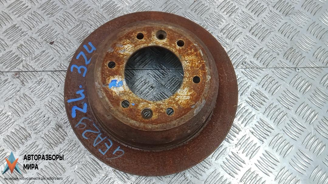 диск тормозной задний Hyundai H-1 Starex 1997 2010, 2.5 л., дизель, МКПП, минивэн, 584114H300 - фото №1