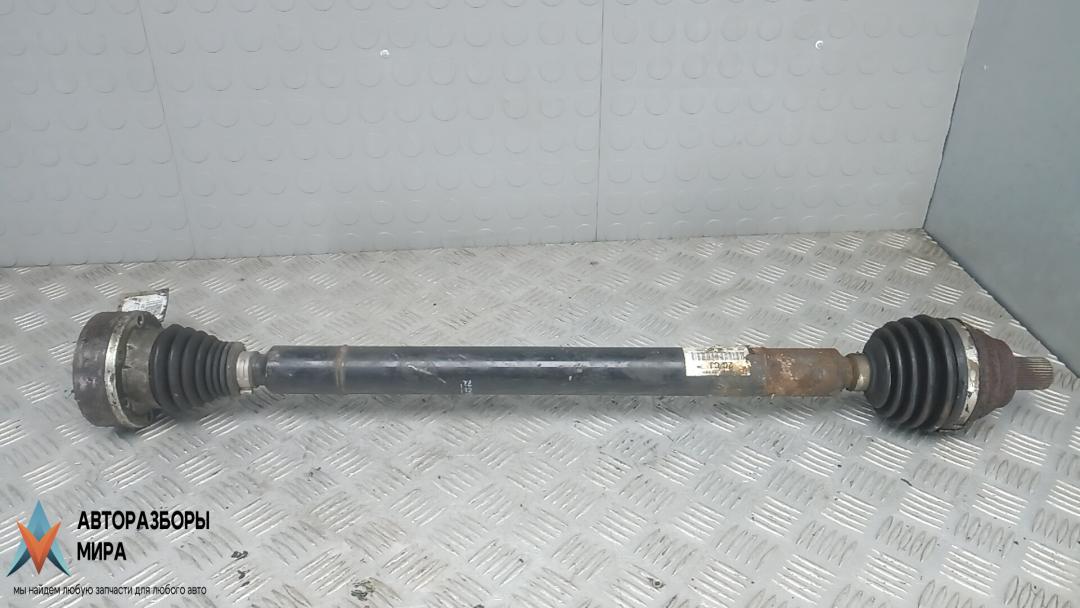 полуось передняя правая (приводной вал, ШРУС) Skoda Octavia 2 поколение (A5) 2007, 1.9 л., D TDI PD, дизель, МКПП, универсал, 1K0407272GM, 1K0407456CX - фото №1